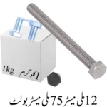 12mm 75 mm Bolt