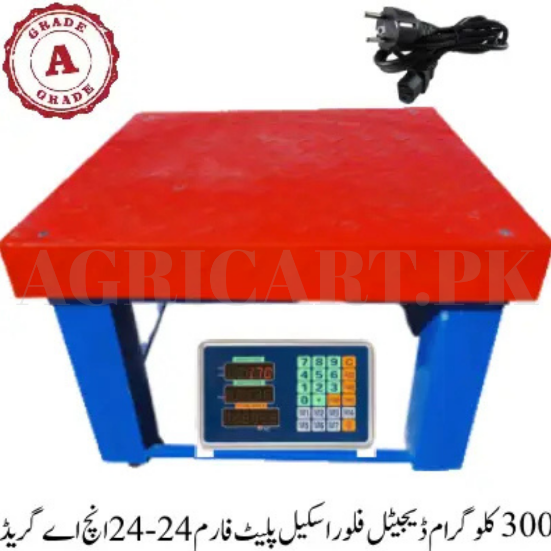 1758436789_made-in-braziel-37 (1) 300 kg Digital Stand Scale Platform 24"x24"inch - Image 1