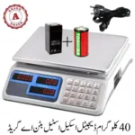 40 kg Digital Scale Steel Button A Grade