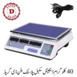 40 kg Digital Scale Plastic Button D Grade