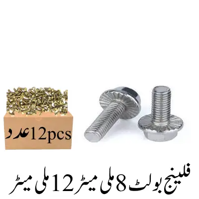 Flange Bolts 8mmx12mm