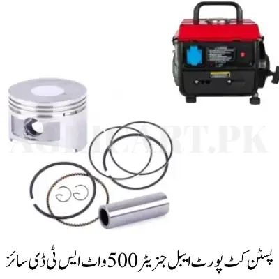 1761125529_new-project-12 Piston Kit Portable Generator 500 Watt A Grade STD Size - Image 1