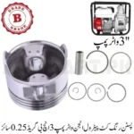 Piston Ring Kit Petrol Engine Water Pump 3 Inch B Grade 0.25 Size