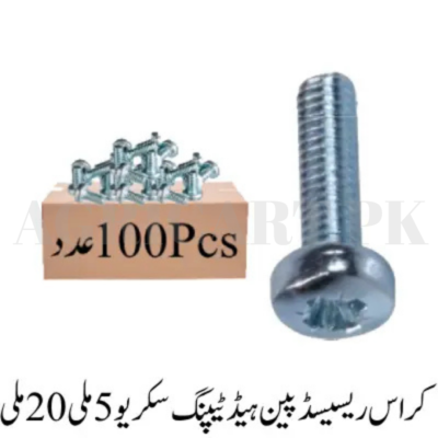 Cross Recessed Pan Head Tapping Screw 5mmx20mm