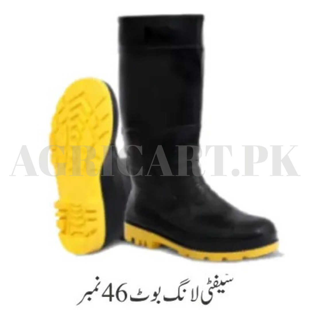 Copy of Copy of Copy of AGRICART.PK (12) Safety Long Boot 46 No - Image 1